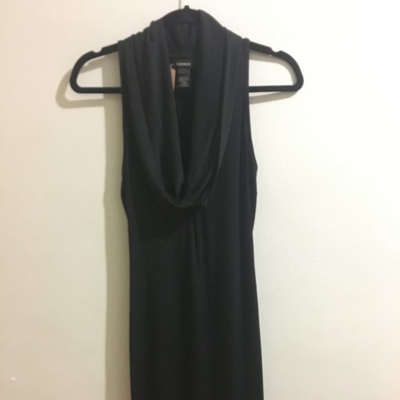 Express - Black Fitted Pencil Dress - Item#42 - Picture 1 of 6